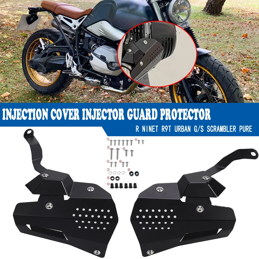 

For BMW R nine T Engine Cylinder Shield R NINET R9T Urban G/S Scrambler Pure Motorcyle Injection Cover Injector Guard Protector