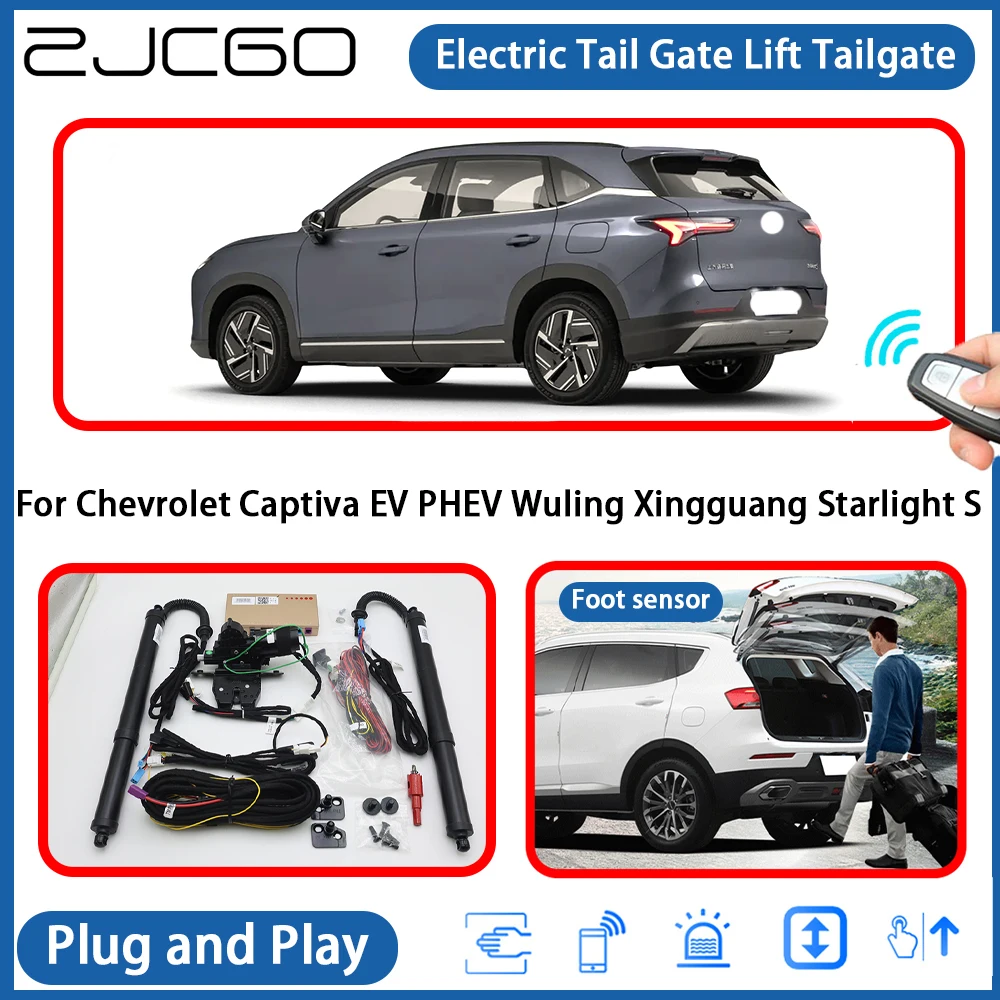 

for Chevrolet Captiva EV PHEV Wuling Xingguang Starlight S Automatic Powered Tailgate Power Liftgate Electric Tail Gate Lift