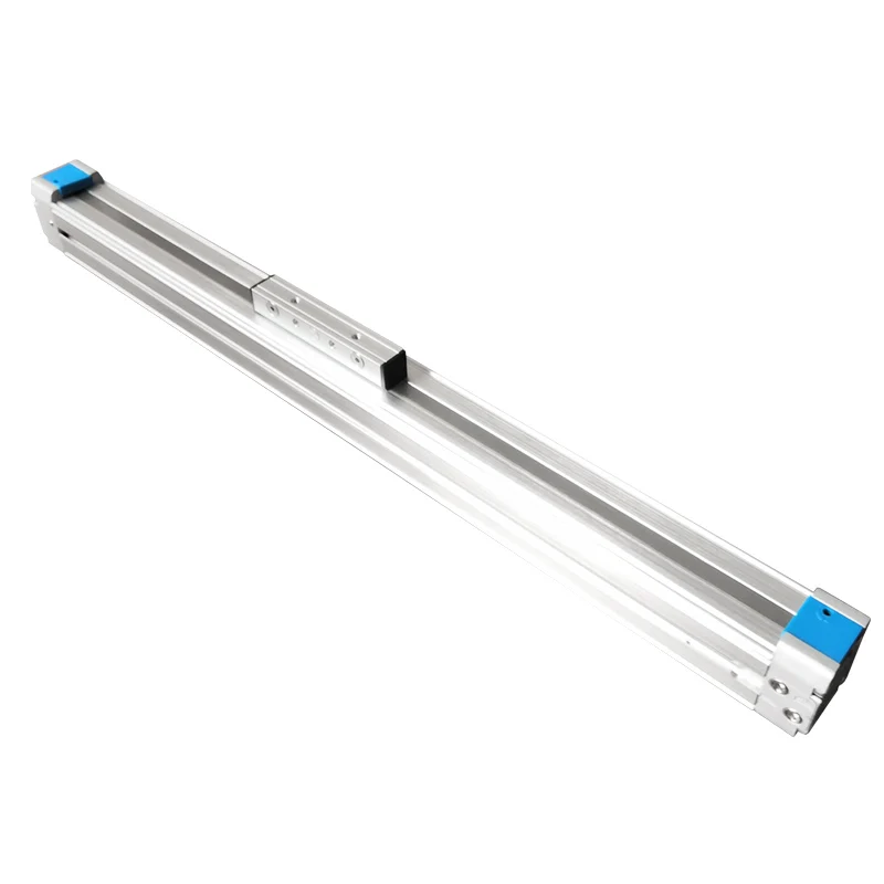 Magnetic Rodless Pneumatic Cylinder Linear Guide Slide Table Actuator DGC-K DGP Series 32mm Bore 1000-1200mm Stroke Festo Type