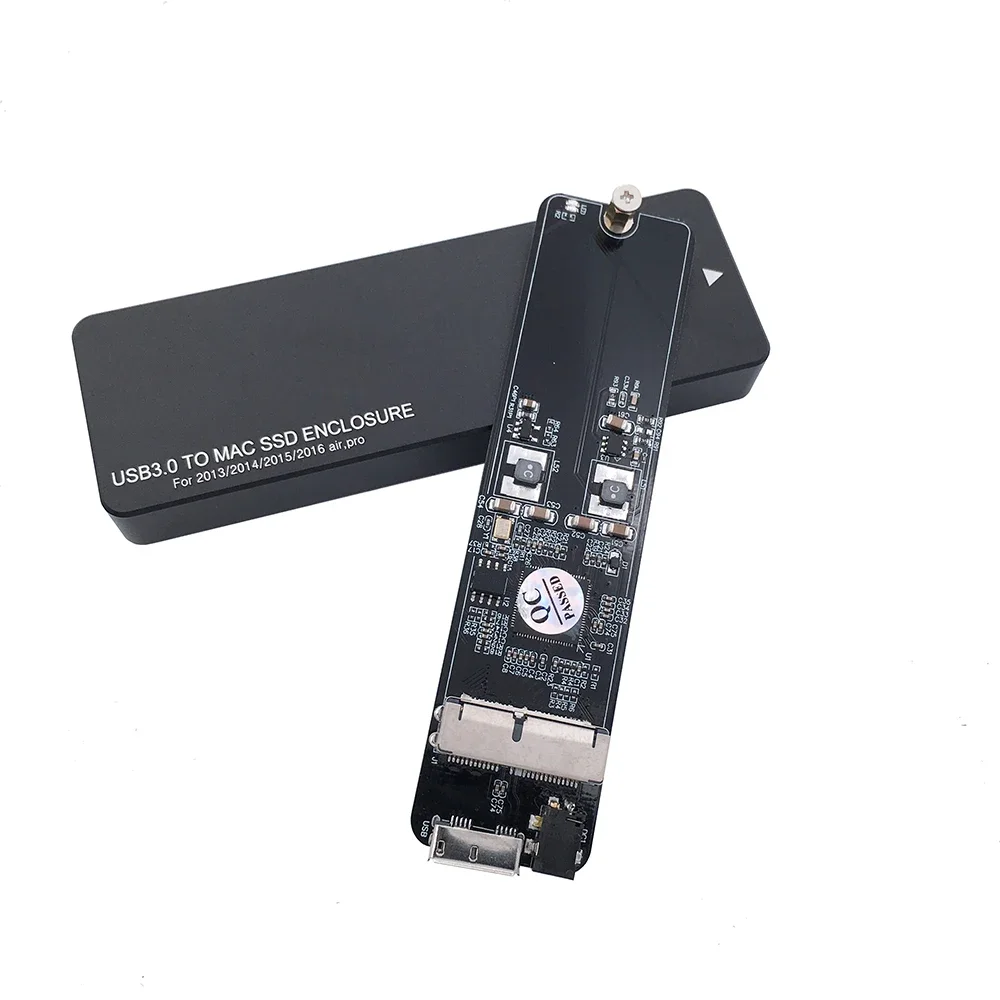 

Корпус для жесткого диска для 2013 14 15 16Apple A1465A1466A1398A1502 SSD к USB3.0, коробка для мобильного жесткого диска, адаптер AIR, конвертер, алюминиевый корпус