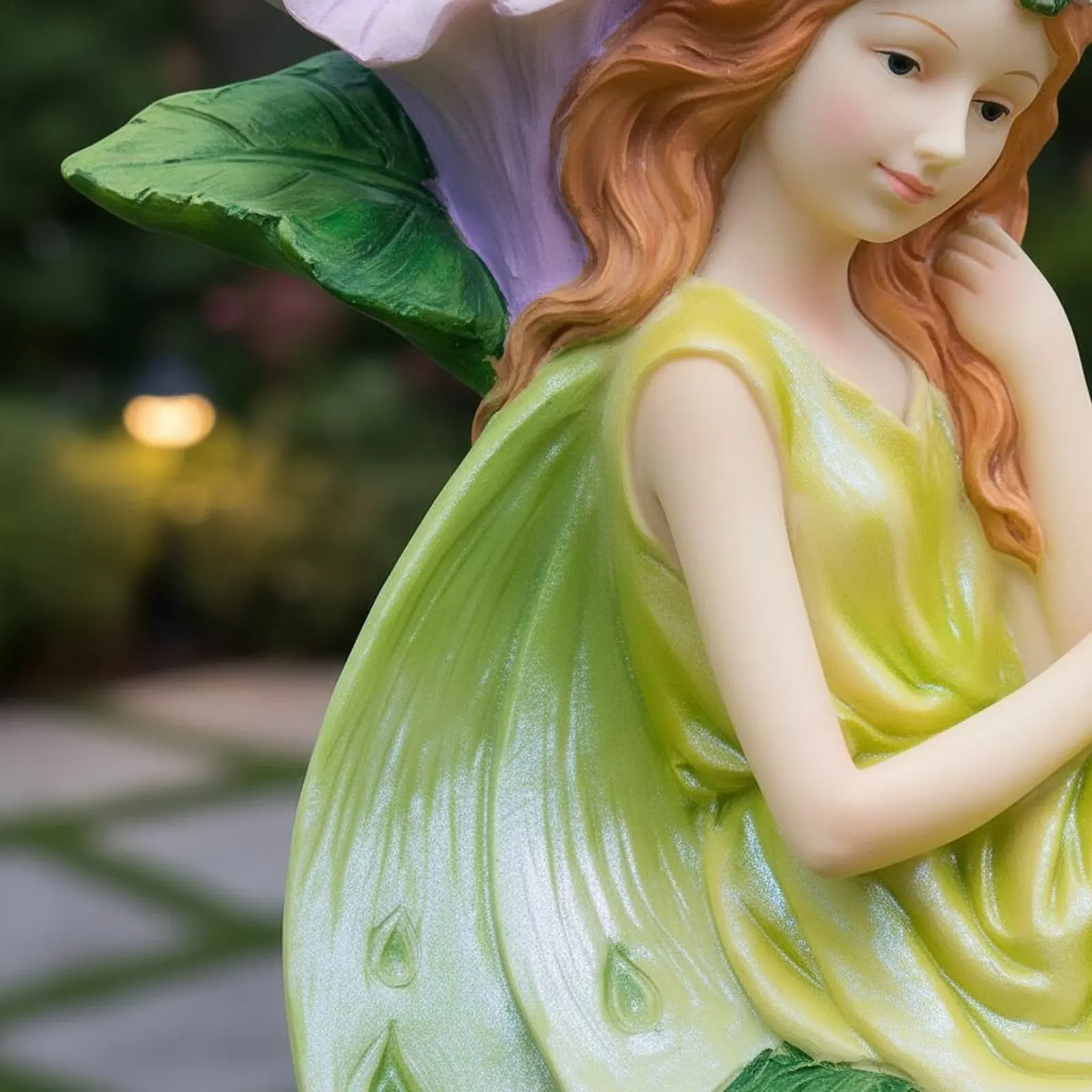 Solar Fairy Light Automatic on Deactivated Fairy Garden Lamp Solar Stake Light Warm White LED Outdoor Decor Weather Resistant