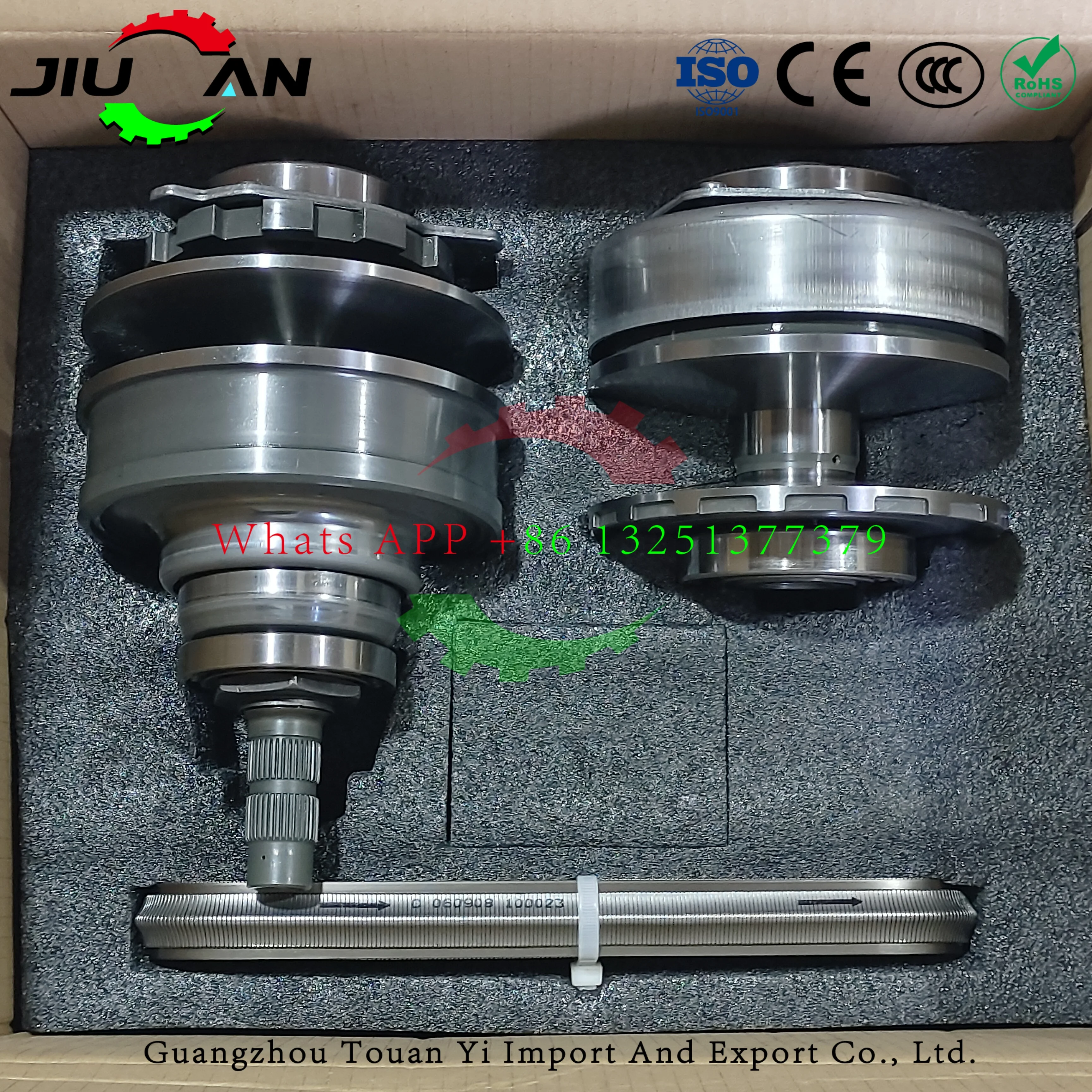 

Chain/Belt Included CVT Pulley Set K114 Automatic Transmission For Toyota