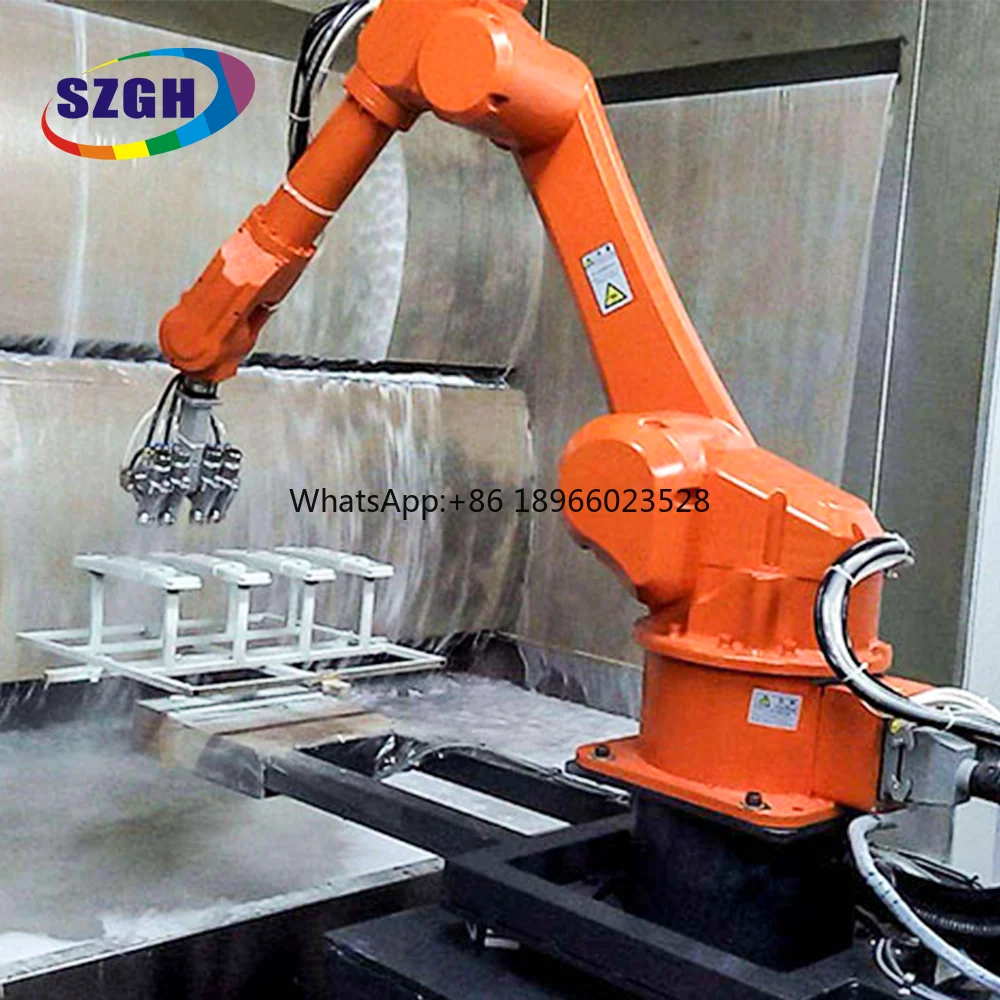 Low price suction spraying robotic arm control sup payload 50kg high speed painting spray paint robot arm