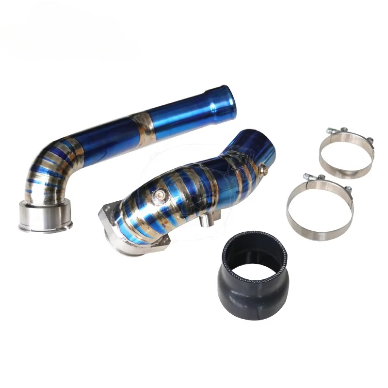 

Синяя титановая зарядная трубка для BMW M340i B58 G20 G29 Supra A90 3.0T 2020+