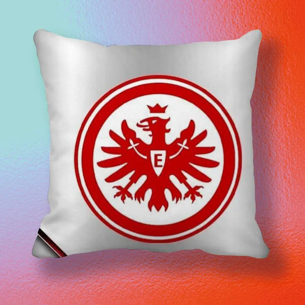 E-Eintracht F-Frankfurt Famous  Pillow cover gift High definition digital printing,Surprise vivid pattern Household.