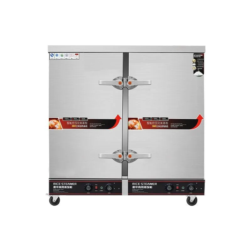 Commercial large 24-storey double-door steamer canteen household steamer