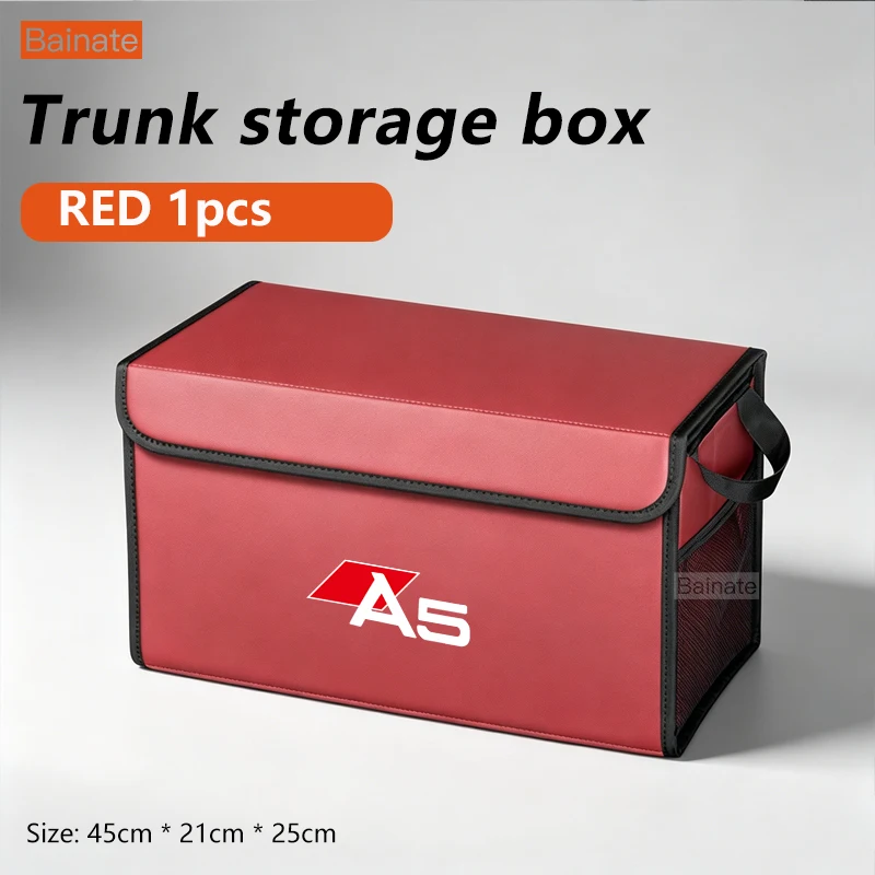 Auto-Kofferraum-Aufbewahrungsbox, Für AUDI A5 8ta F5a f5f 2016-2025 Tragbare Faltbare Großraumige Auto-Organizer Innenausstattung – Detail 14