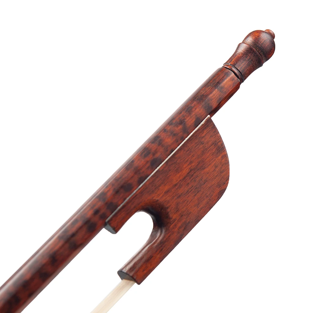 Quality Master Handmade Concert Full Size Violin Bow Snakewood Arch Stick Baroque 4/4 Fiddle Bow Great Balance Fast Response