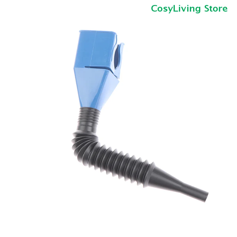 

1 шт. синий ABS для заправки моторного масла, воронка, фильтр, инструмент для переноса