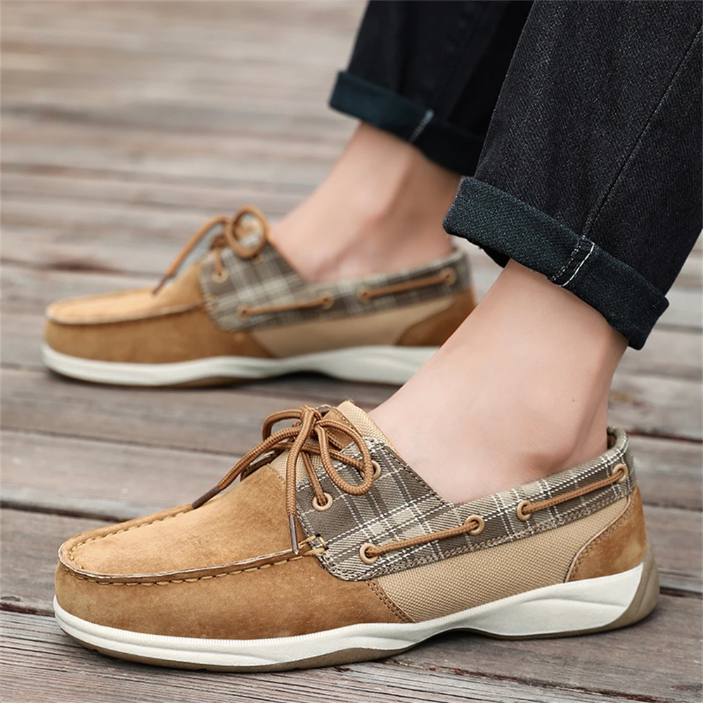 Luxuriöse Boots-Loafer für Herren in Übergröße – hochwertiges PU-Obermaterial, atmungsaktives Futter, weiche Einlegesohlen, rutschfeste Sohle, leicht und bequem – Detail 13