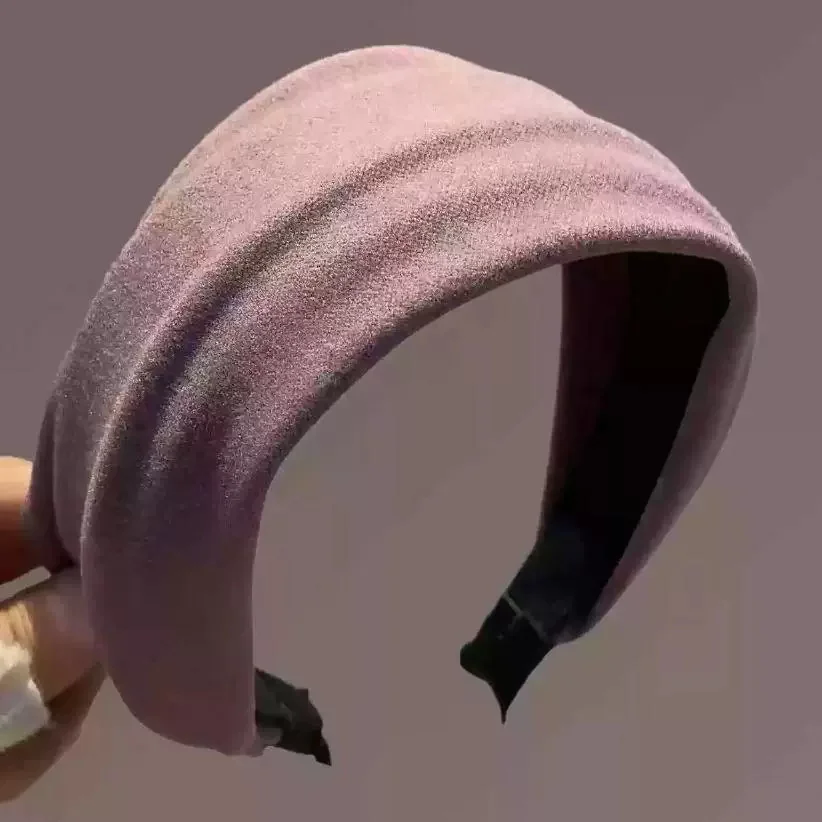 Frauen Vintage Solide Weiche Baumwolle Haarband Für Mädchen Süße Haar Ornament Stirnband Haar Hoop Haarband Mode Haar Zubehör – Detail 10