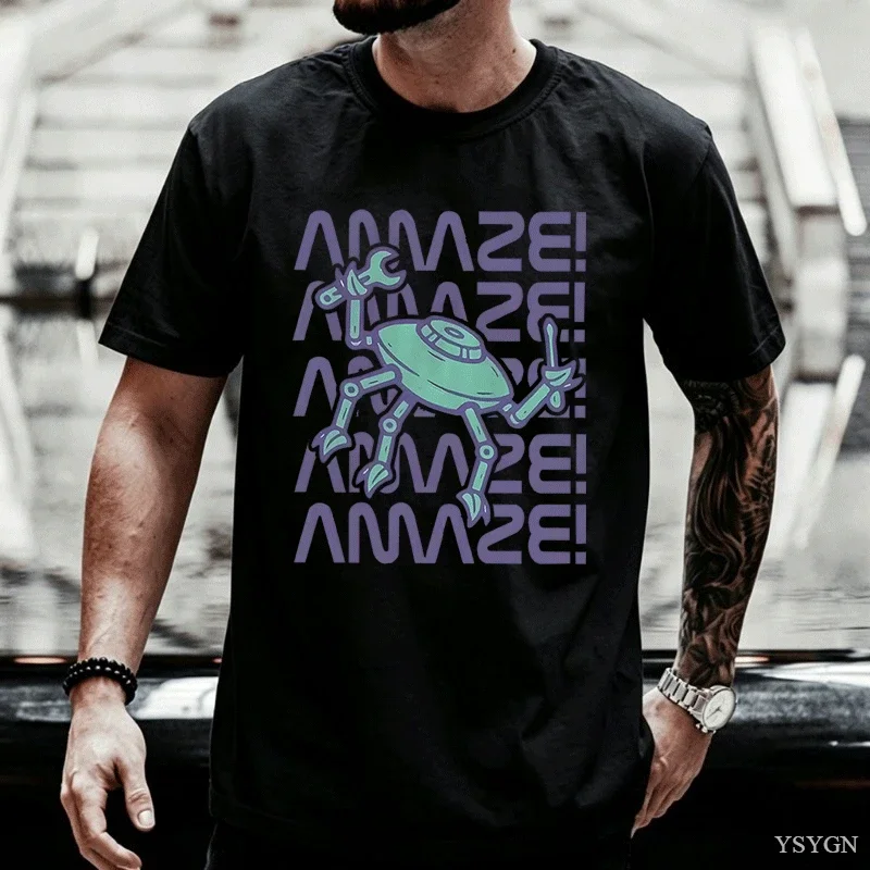 Project Hail Mary Tshirt AMAZE Book Lover Gift Bookish T Shirt Vintage Short Sve Printed T-shirt Male Clothes 2026 New Model Sho