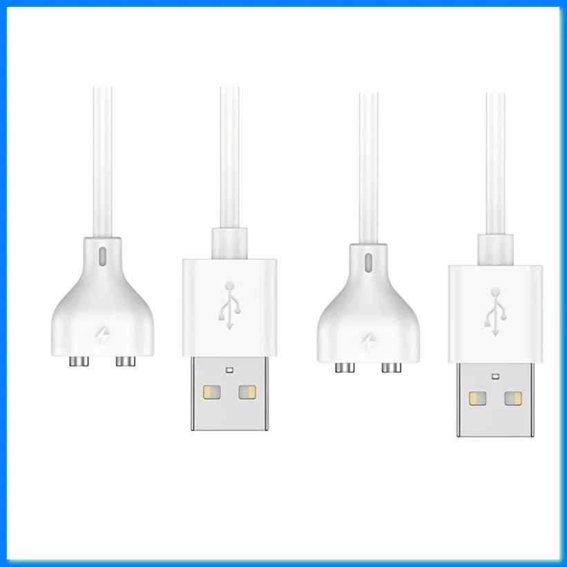 2PCS Magnetic USB DC Charger Cable, 0.8m Charging Cord for Massager, Electric Toothbrushes,Kids Watche, Cleanser-PZZW