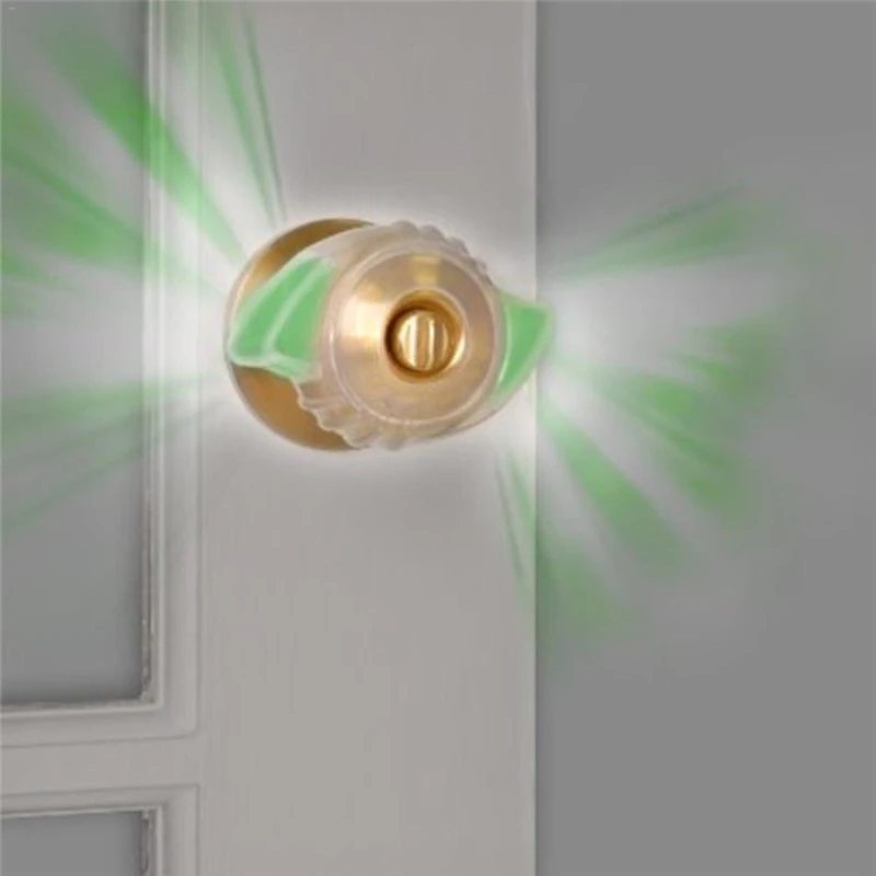 Luminous Silicone Door Lock Covers Thick Soft Door Knob Dust Covers Anti-collision Pad Room Door Lock Protective Covers