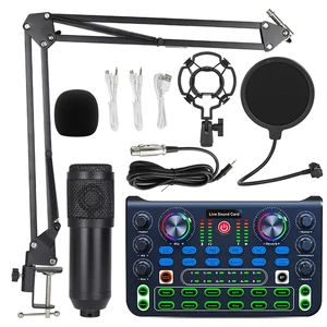 بطاقة الصوت Likheung النسخة الإنجليزية بطاقات الصوت المهنية خلاط الصوت لبث الكاريوكي KTV الغناء خلاط الصوت المباشر HD X أفضل 5 لوحة صوت للمبيعات - رقم 5