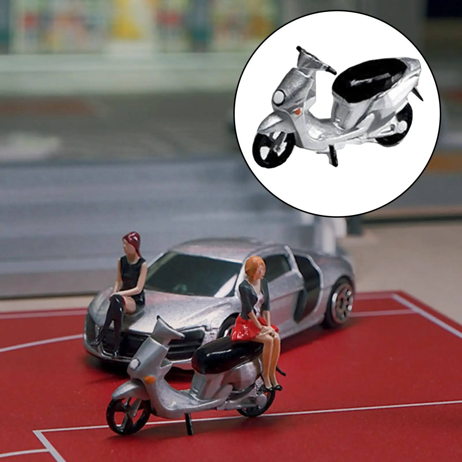 

Масштаб 1:64, модель мотоцикла, игрушка из смолы, портативная миниатюрная модель мотоцикла «сделай сам», мини-модель для детей в возрасте 6, 7, 8, 9, 10, 11, 12 + подарок