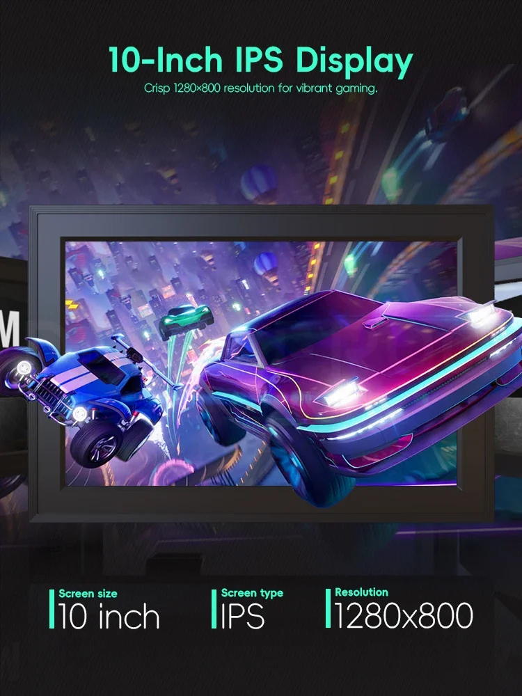 جهاز ألعاب محمول DATA FROG 1280P FHD وحدة تحكم ألعاب محمولة مدمجة في WiFi 64GB 15000 ألعاب كلاسيكية ريترو للترفيه #2