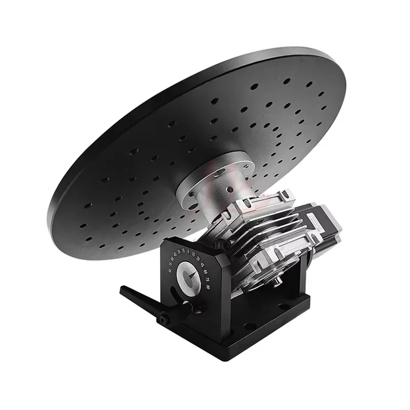 LY-JD300 محور دوار مع محرك كهربائي دائرة تدوير منصة طاولة العمل لوضع علامات على استخدام آلة نحت النقش #5