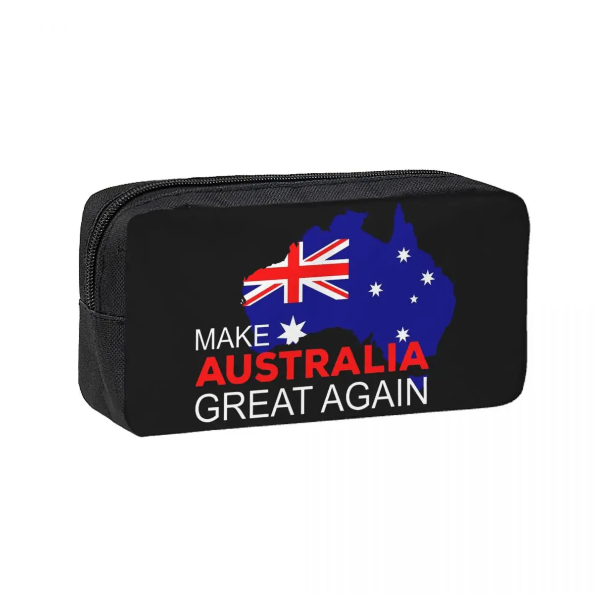 Make Australia Great Again Pencil Cases for Students School Pen Box Pencil Bag Pencil Pouch Storage Stationery Supplies