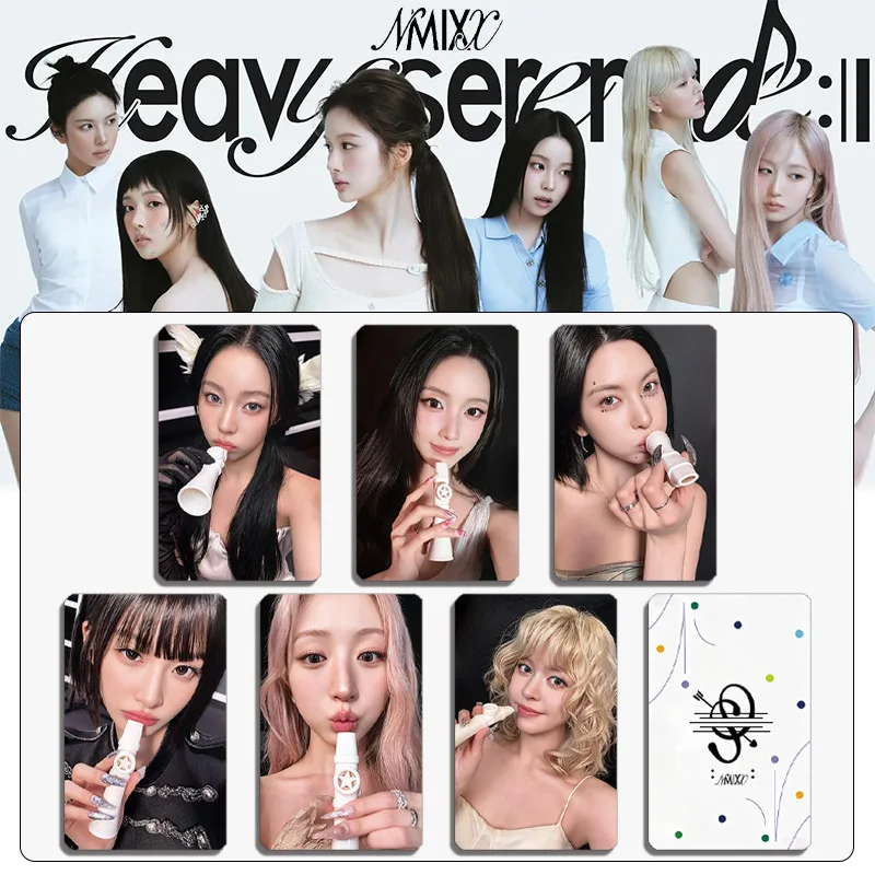 In-stock 36PCS NEW KPOP mini 5th album Heavy Serenade,NMIXX