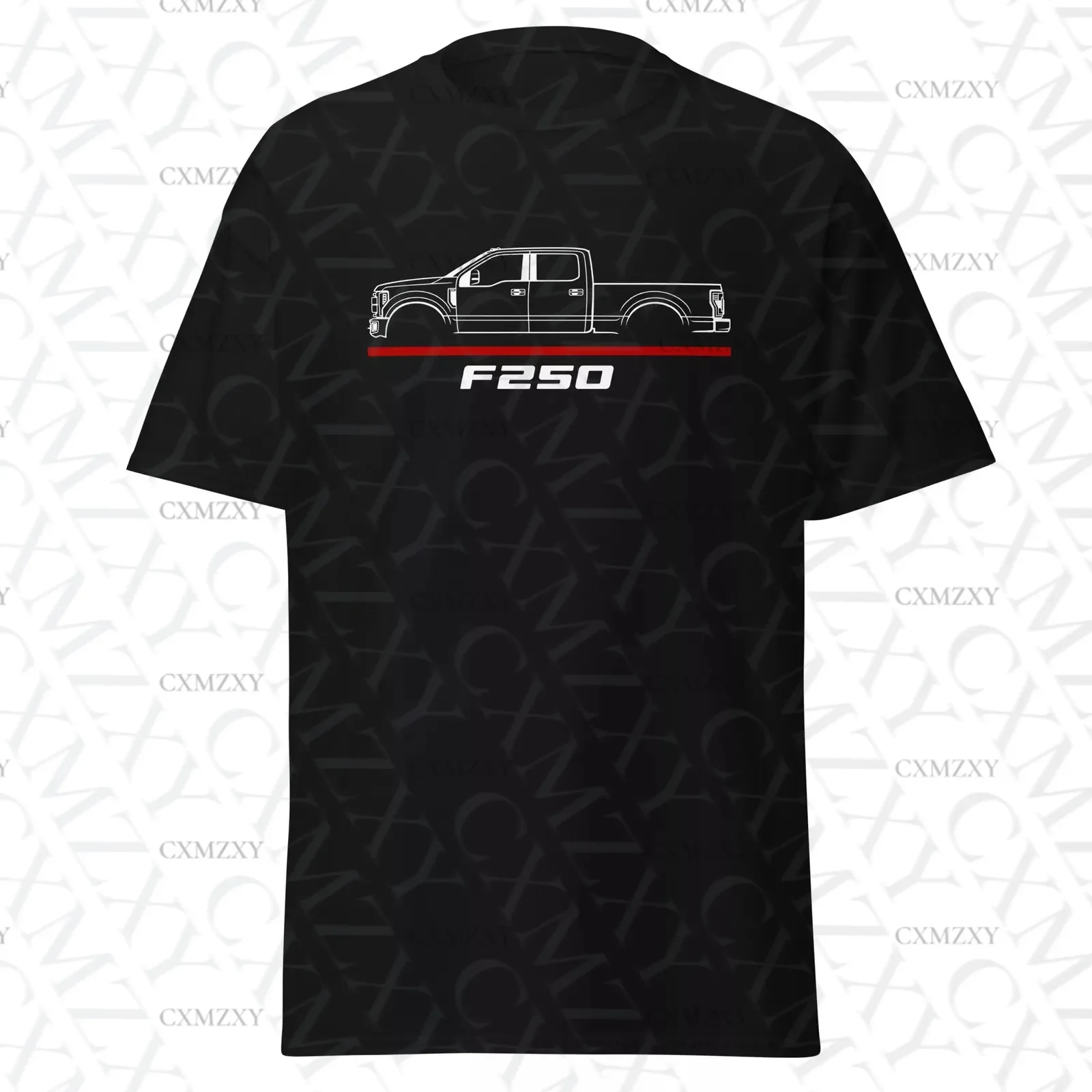 

2025 Men T Shirt Casual Premium T-shirt for Ford F250 Truck 2017 Car Enthusiast Graphic Summer Short Sleeves 100% Cotton S-3XL