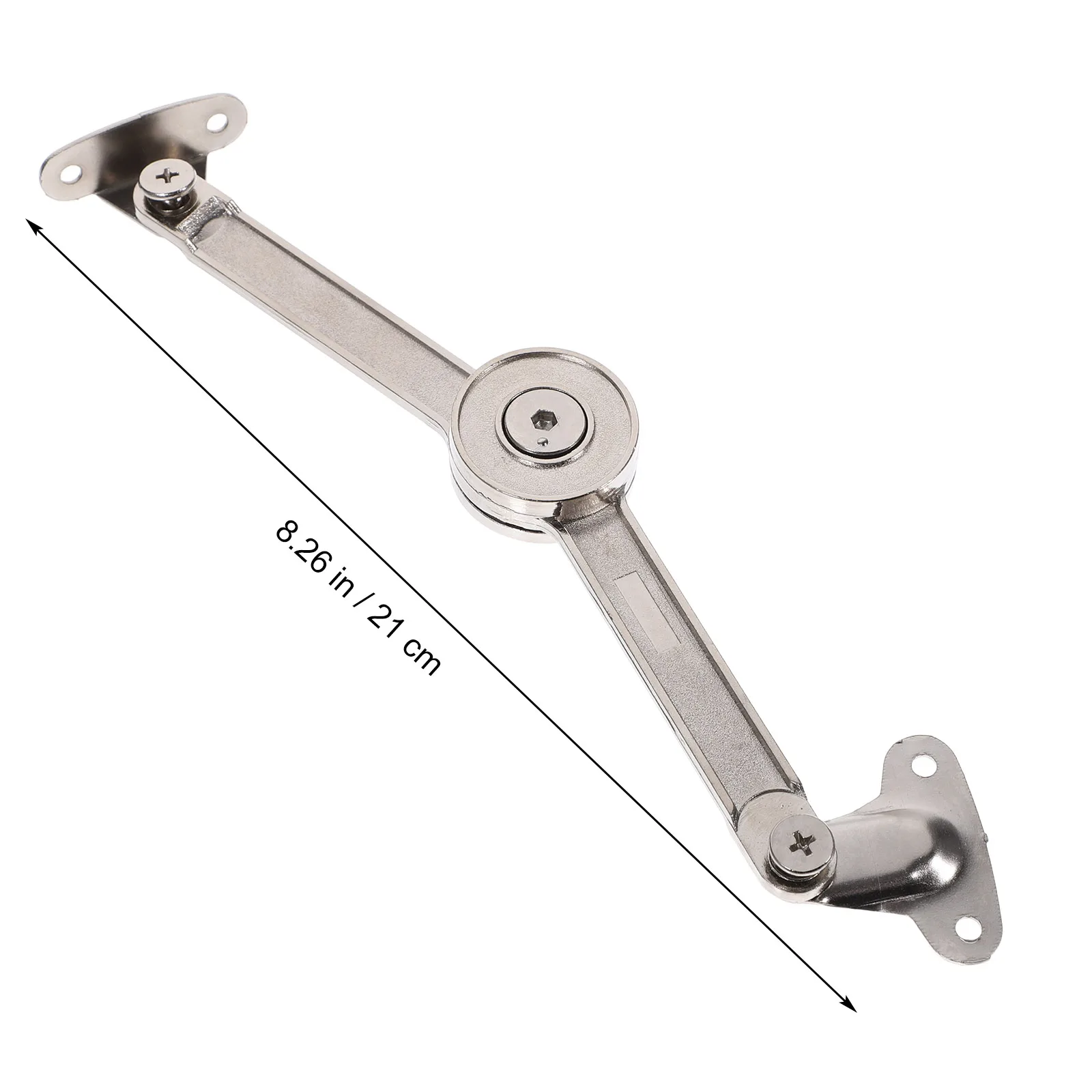 

Heavy Duty Zinc Alloy Cabinet Lid Support Hinge Soft Close Damper Adjustable Stay for Kitchen Wardrobe Box Smooth