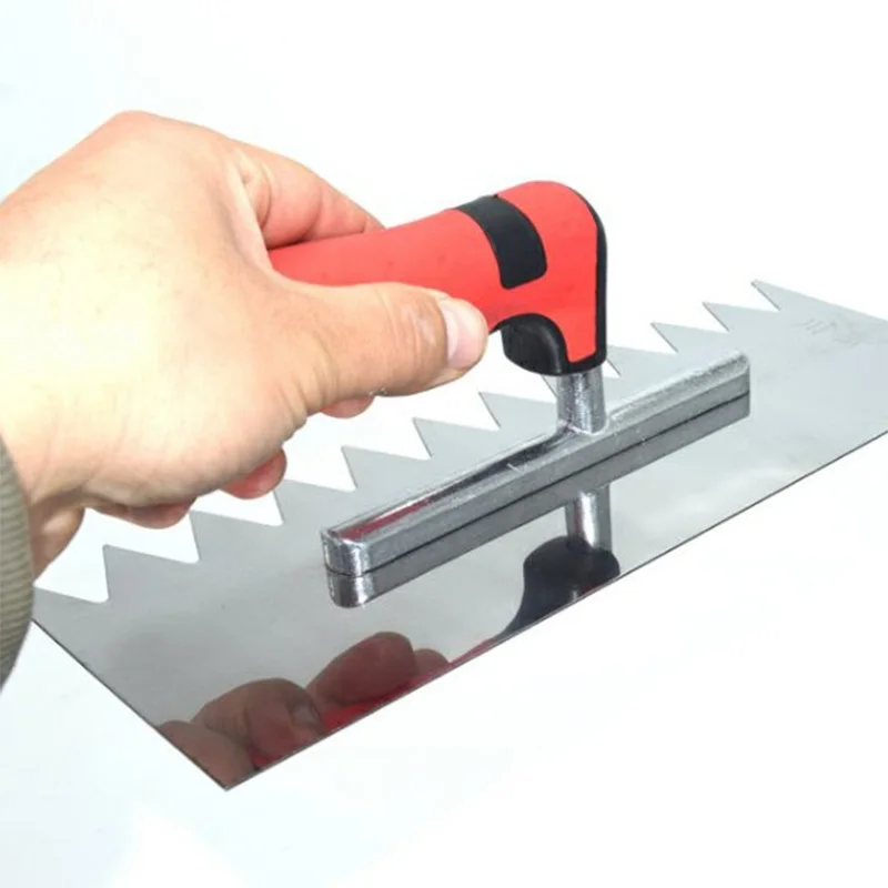 Imagem -02 - Reboco Trowel Tile Tools Alvenaria Kit Mão Peeling Knife Stone Wall Instalação Tiling 11 x Hot Sale Aço Inoxidável