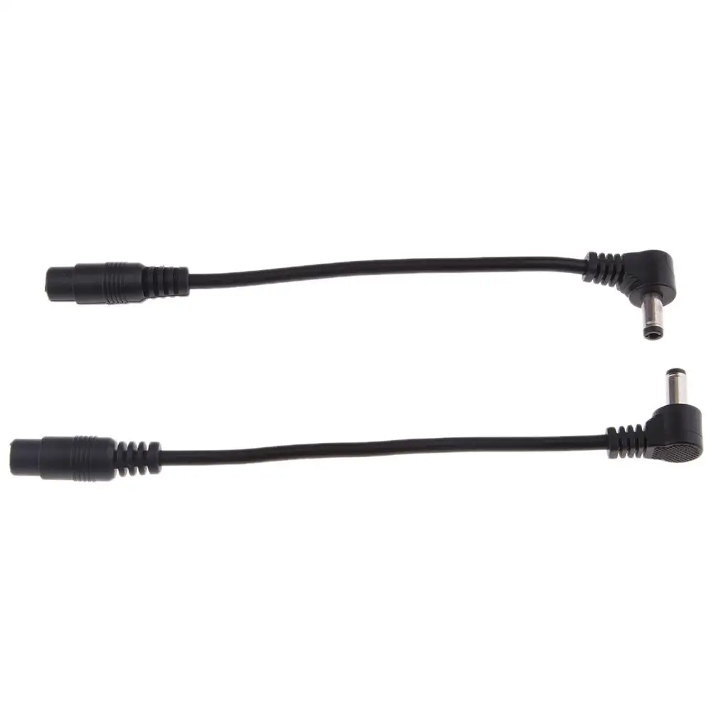 2Pack 5.5x2.1mm Female to 5.5x2.5mm Male DC Power Adaptor for Camera DVR