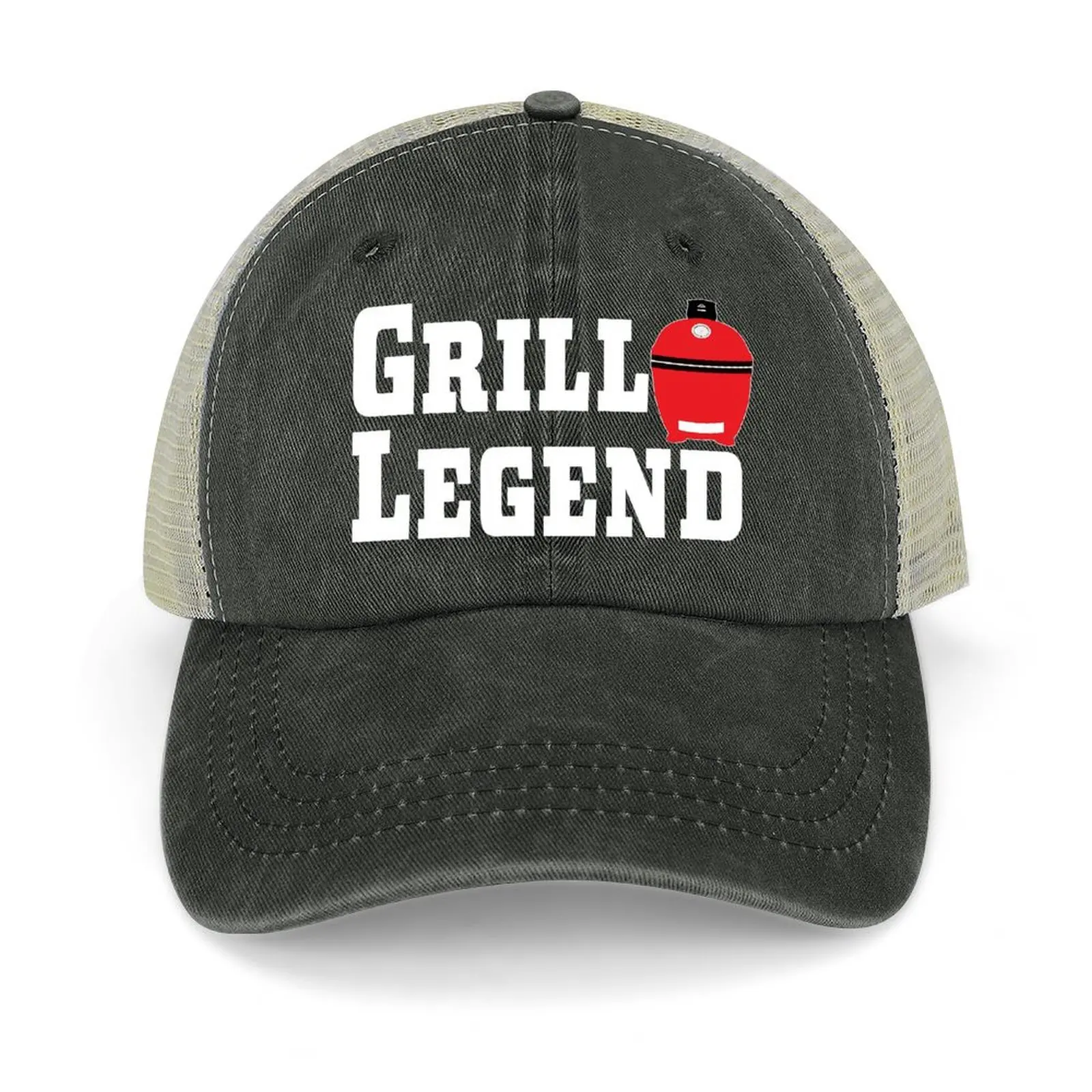 

Grill Legend Kamado Style BBQ Grill Gift Pitmaster Gift Baseball Cap black Thermal Visor Trucker Cap Visor Girl'S Hats Men's