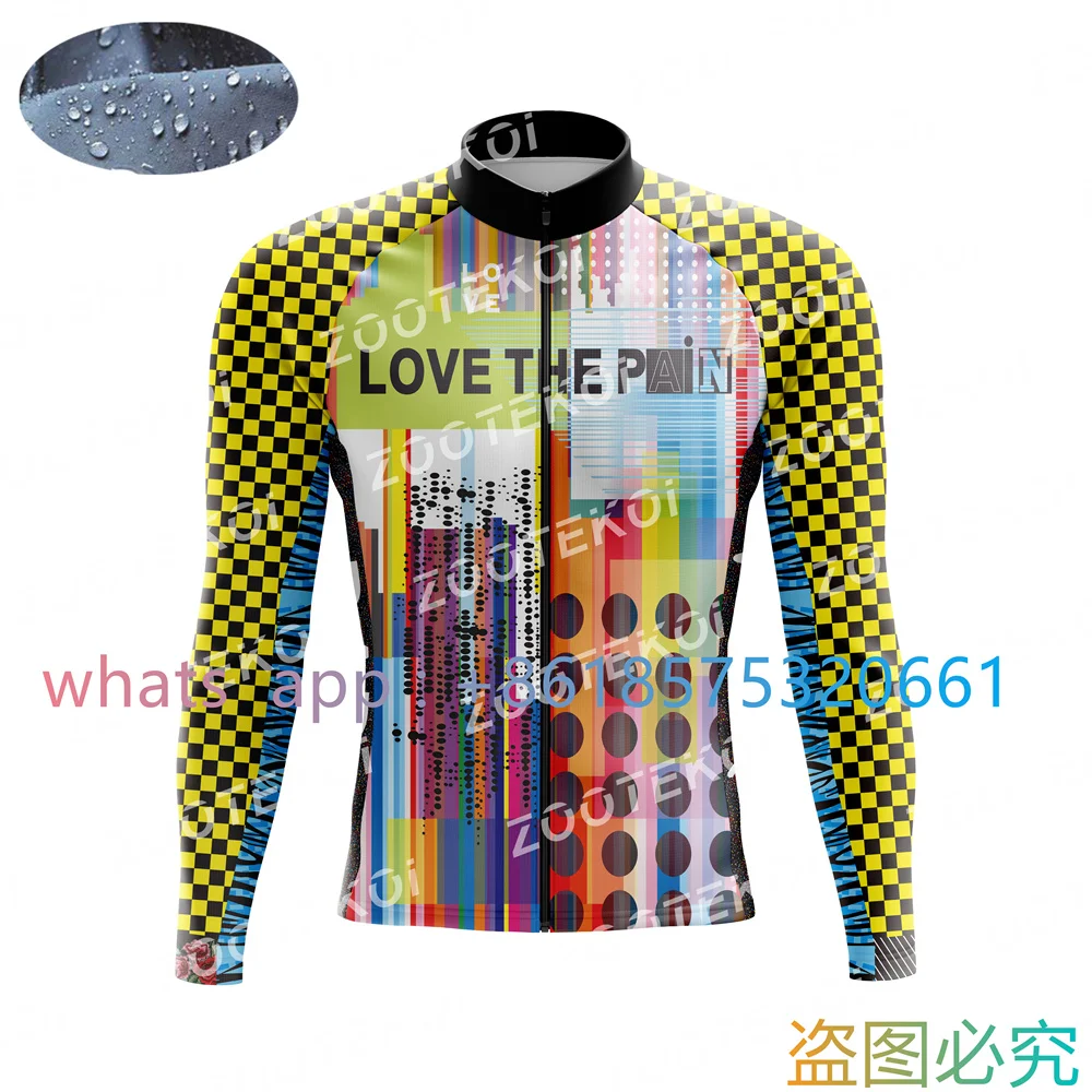 Love The Pain Unisex 2023 Ultralight Cycling Windbreaker Bicycle Windshield Jacket Men Waterproof Windbreaker Pro Team Raincoat