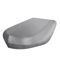 AB91-V Shape Marine Boat Cover Waterproof Dustproof Anti UV Rain Snow Inflatable Boat Fishing Rubber Boat Cover