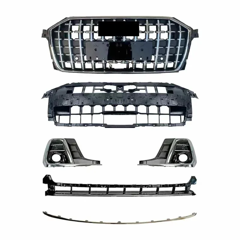 

Car Grill Assembly for A8 Grille Bottom Mask Front bumper net Radiator Body kit Car Accessories