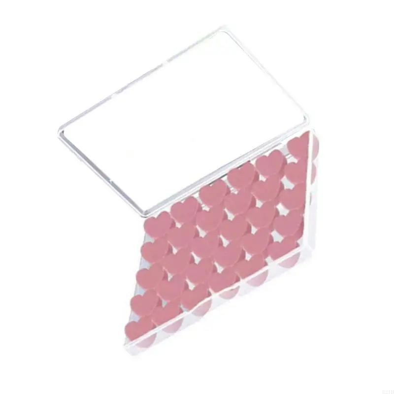 30pcs مقاومة للماء مقاومة للماء سدادات أذن على شكل قلب من سدادات الأذن لحظر الضوضاء لدراسة طائرات السفر