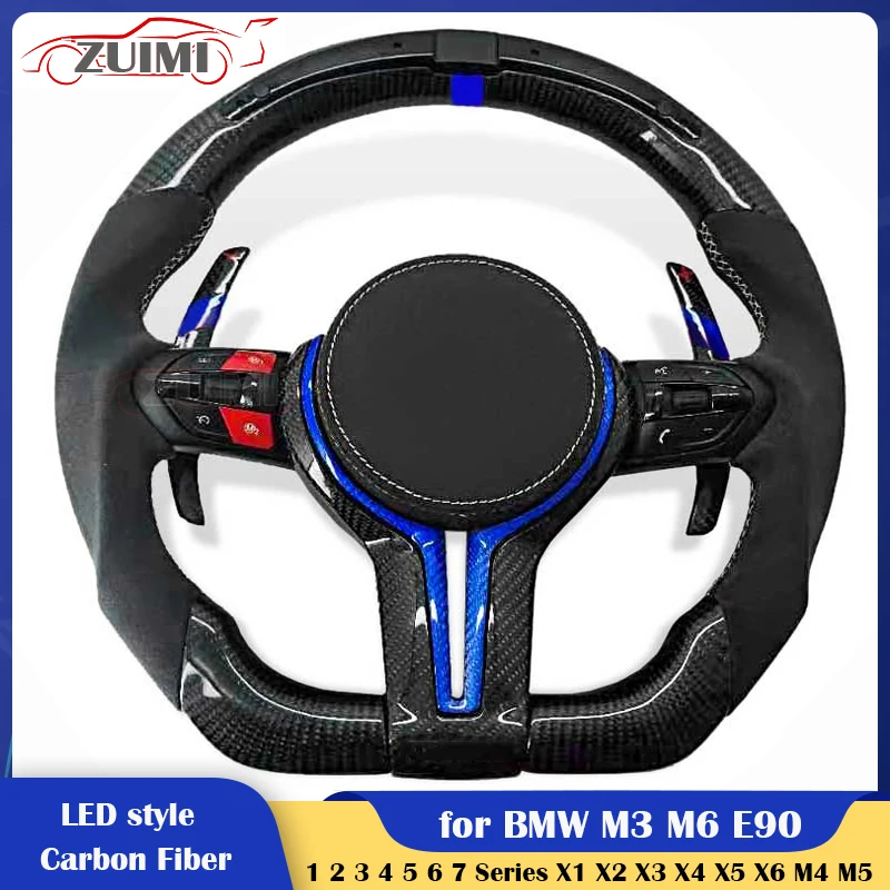 

Upgrade LED Style Carbon Fiber Car Steering Wheel for BMW F01 F02 F03 F10 F90 F06 F12 F13 F91 F92 F93 F20 F21 F40 F22 F23 F44