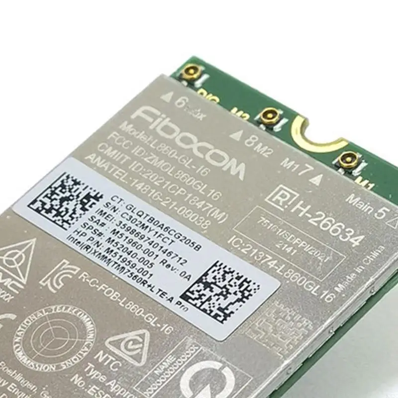 K32C L860-GL-16 LTE Red: hasta 1 GBPS XMM7560R Chip para EliteBook X360 1040 G5-G6