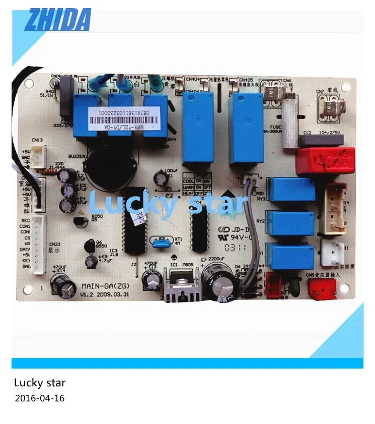 for Air conditioning computer board circuit board KFR-72L/DY-GA good working