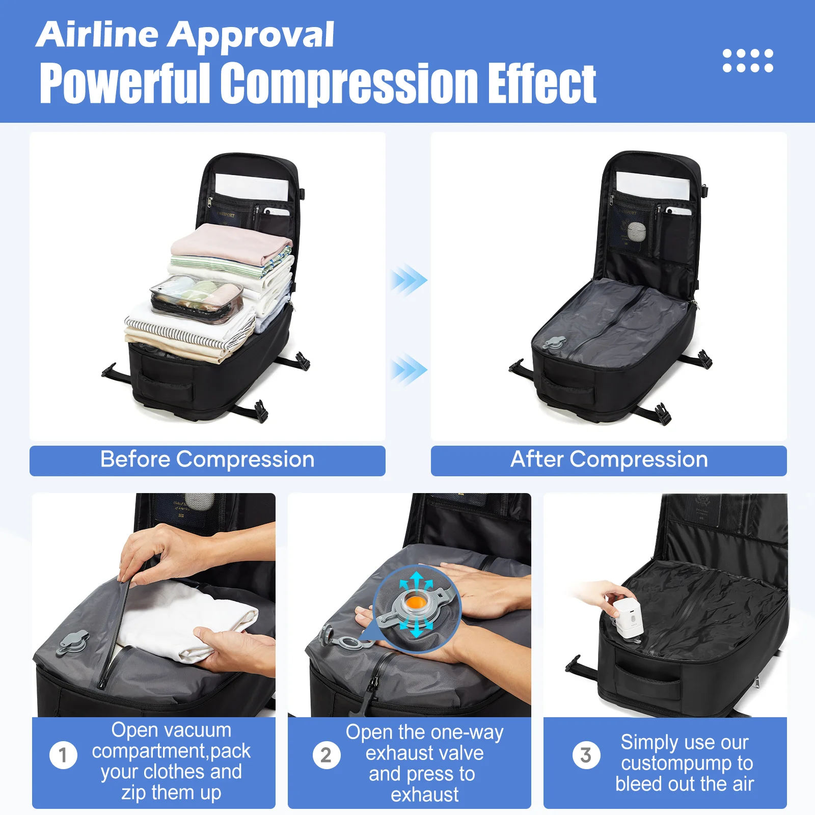 Thumbnail 4 - #1 Cabin Luggage Backpack Comparison Guide