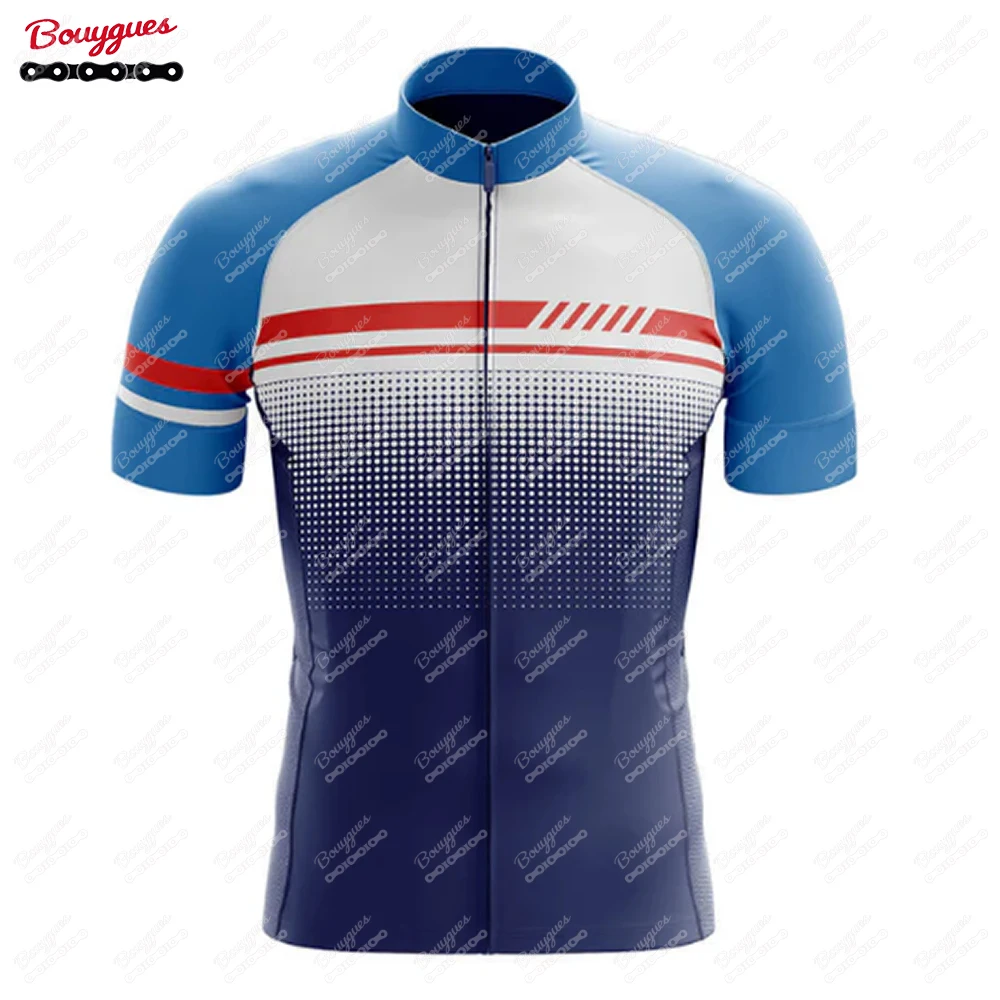 15 New Styles Summer Cycling Jersey For Men Short Sleeve Reflective MTB Maillot Downhill Pro Team Mountain Bicycle Clothing image 3