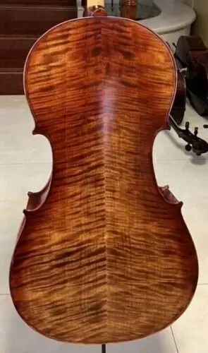 Copy Stradivari left-handed cello 4/4 Old spruce ,100% Hand Made