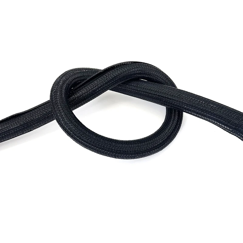 PET ID 5~50mm Opening Self Winding Braided Sleeve Flame Retardant Automotive Wire Harness Protection Sleeve Wire Protection Tube
