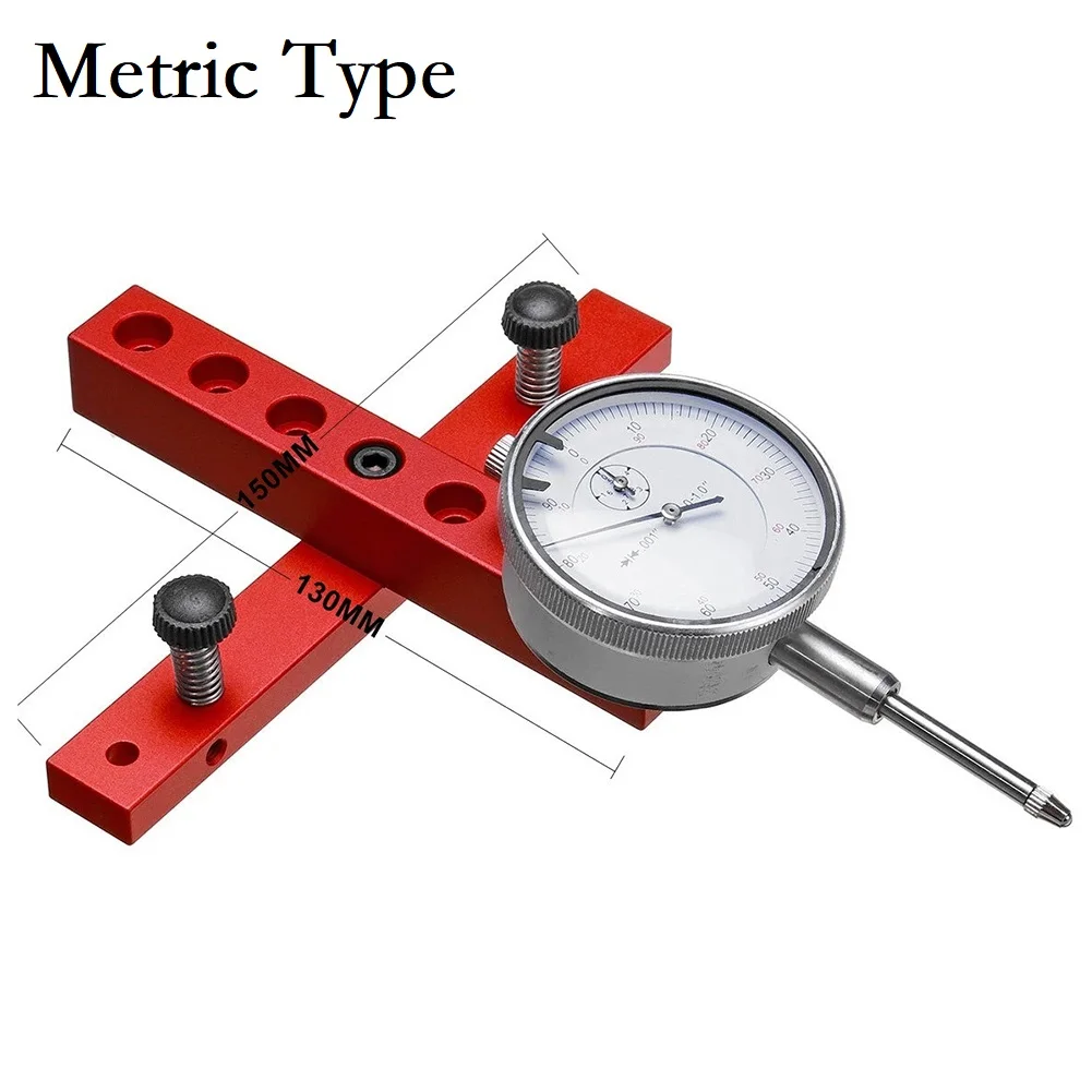 Table Saw Dial Indicator Gauge For Aligning And Calibrating Work Shop Machinery Like Table Saws And Drill Presses