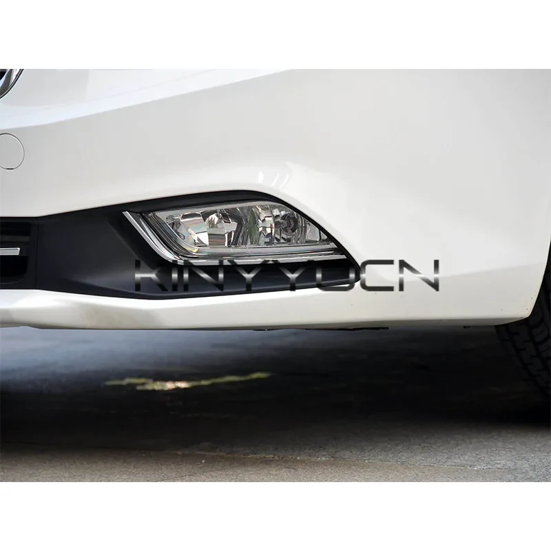 Car Front Bumper DRL Fog Light For FAW Bestune B50 2013 2014 2015 Bumper Fog Lamp light Fog Lamp Driving Lamp