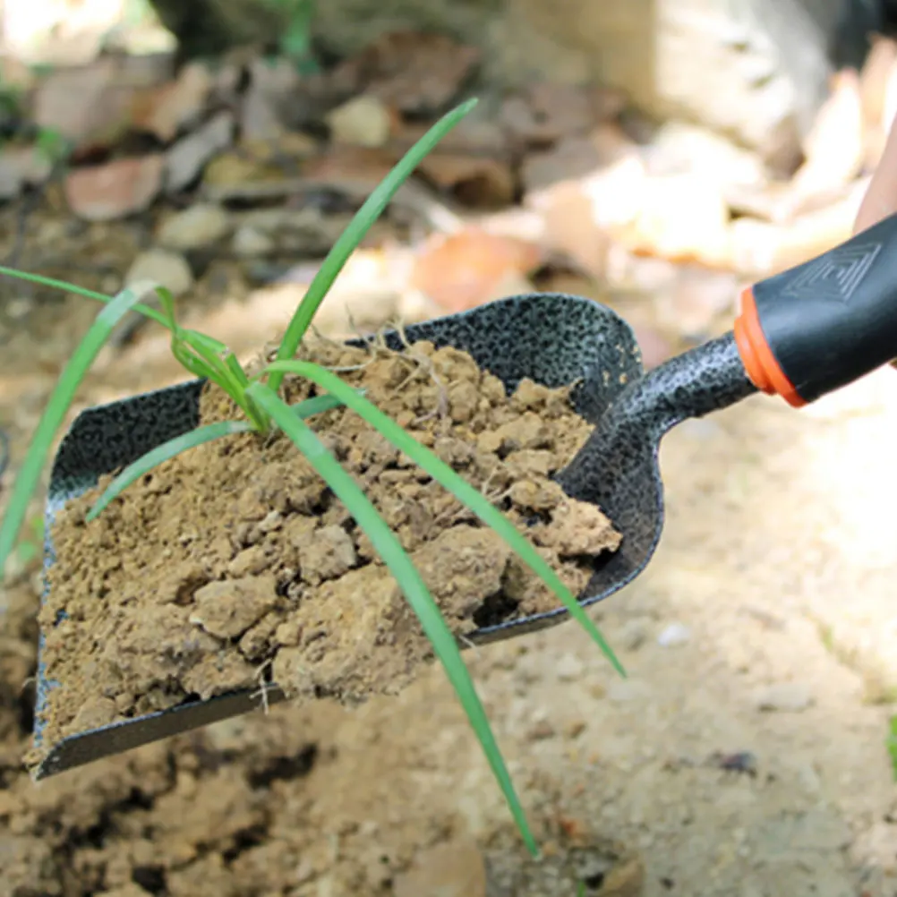

Non-skid Ergonomic Gardening Trowel Soil Loosening Tool Multifunctional Sturdy Wear-Resistant Heavy Duty Hand Scoop for Planting