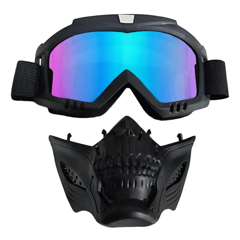 Riding Goggles Motorcycle Riding Goggles Glasses Fog-Proof Warm Goggles Airsoft Goggles Masque Dirtbike Atv Motocross Eyewear