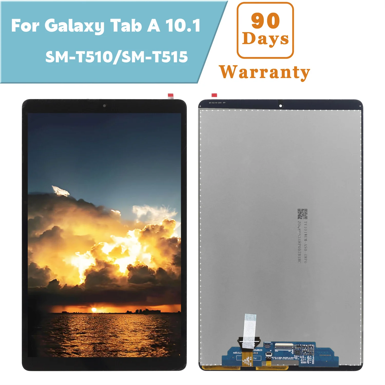 For Samsung Galaxy Tab A 10.1 2019 T510 T515 SM-T510 SM-T515 LCD Display Touch Screen Digitizer Replacement Parts OEM