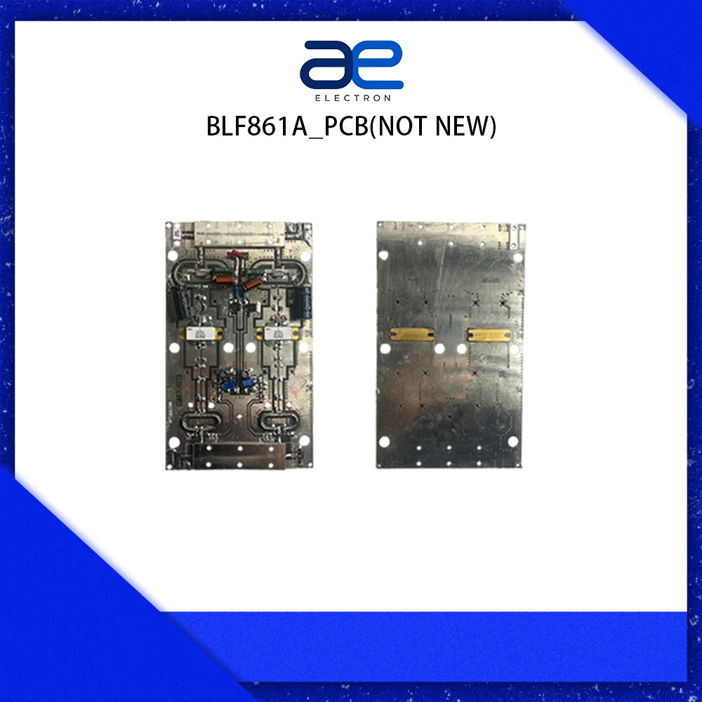 BLF861A 240W RF Power Amplifier PCB 480-860MHz 24-32V 5-25W Drive High Power Amplifier Board, Size 12cm*20cm, DIY Module 1pcs