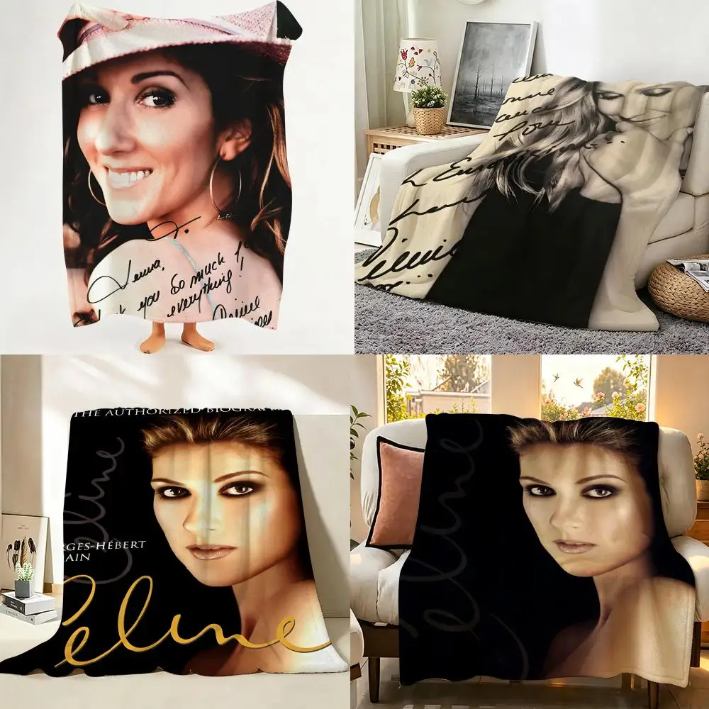 

Music C-Celine D-Dion Throw Flannel Throw Blanket Suitable for Sofa、Living Room、Bedroom