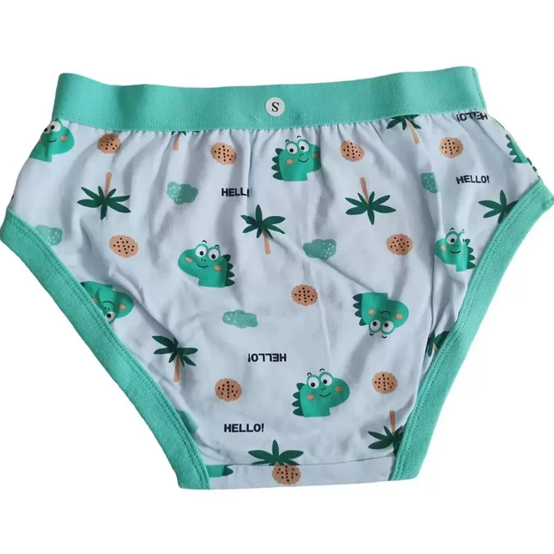 

Pure Cotton Adult Baby Diaper Brief ABDL Cartoon Pattern Training Pant DDLG Washable Diaper Panties Home Couple Study Pants