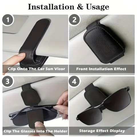 8 best sales glasses holder for car - №5
