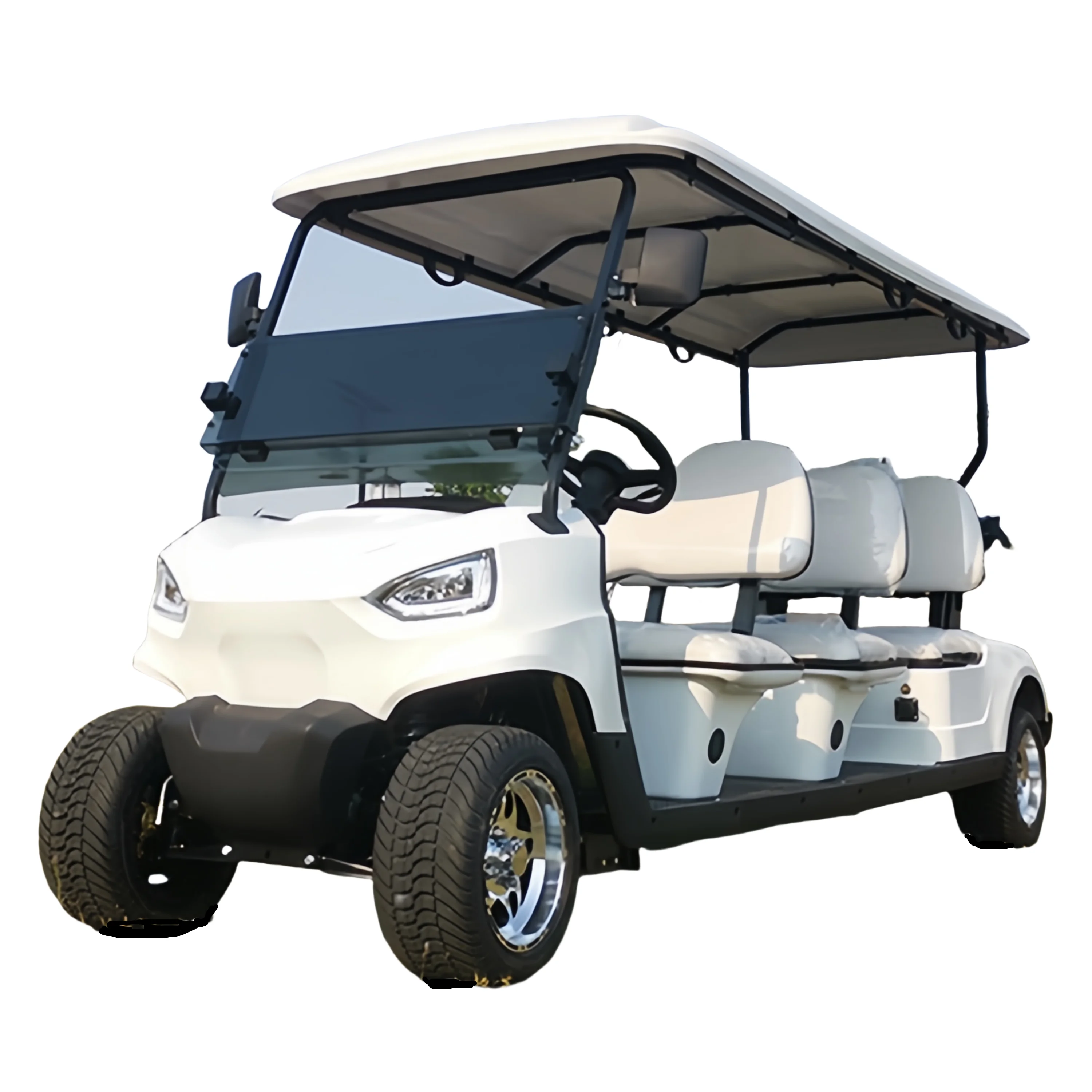 New Design Golf Cart Popular 4-Seater Golf Cart with Lithium Battery Fuel-Efficient Golf Cart